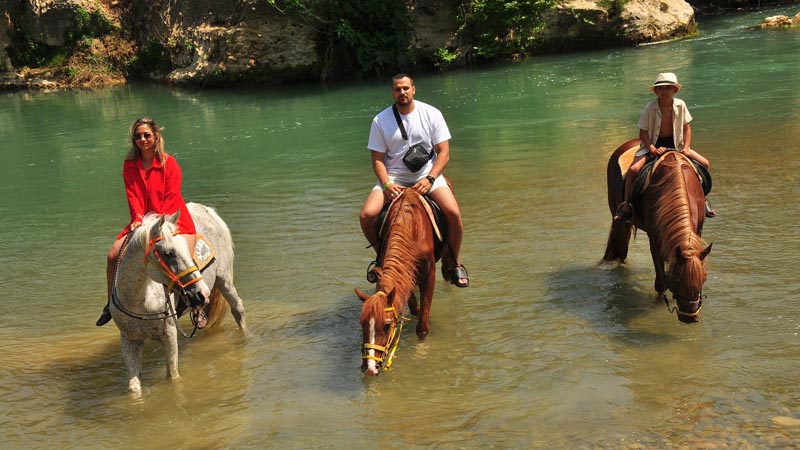 Horseback riding in Alanya, Horse Safari