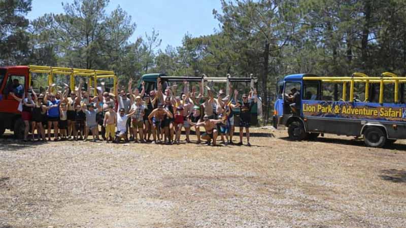 fun safari with family in belek
